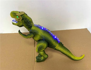 Electronic LED Walking T Rex Tyrannosaurus Lays Eggs (Green)