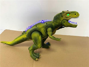 Electronic LED Walking T Rex Tyrannosaurus Lays Eggs (Green)