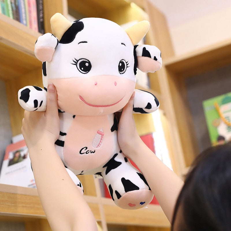 Baby Cow Calf Pillow Plush Stuffed Animal (2 Sizes)