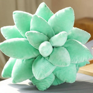 Succulent Cactus Plant Pillow Plush 3D Stuffed Animal (4 Colors) 25 or 45cm