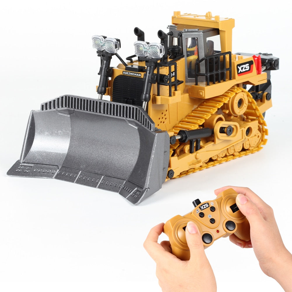 Bulldozer Remote Control Tractors (2 Styles) w/Re-Chargeable Battery
