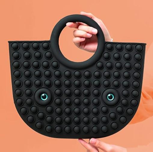 Push Bubble Purse Hand Bag Pop Fidget Sensory Toy Stress Reliver (17 Designs)