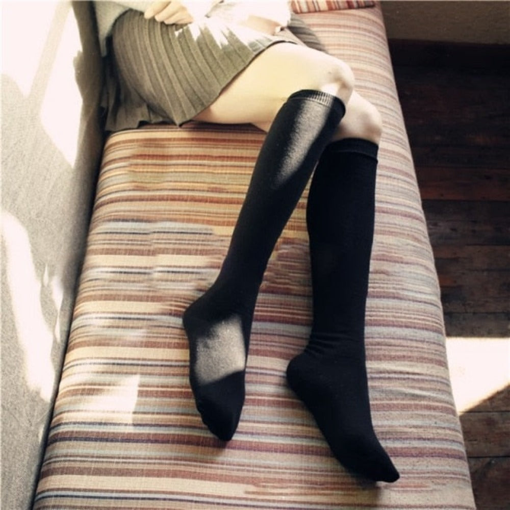 Women's Thigh High Insulated Leg Warmer Socks (27 Colors)