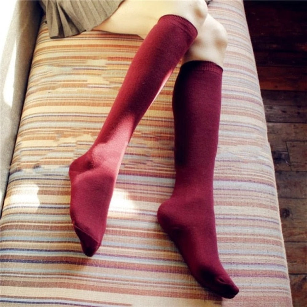 Women's Thigh High Insulated Leg Warmer Socks (27 Colors)