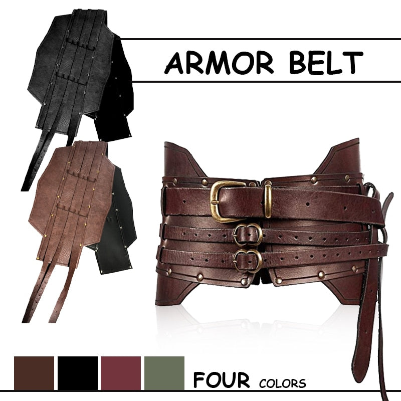 Viking Armor Renaissance Medieval Warriors Belt (6 Styles)