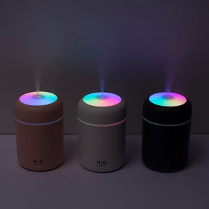 Portable Oil Diffuser Humidifier LED Color Changing (3 Colors) USB Powered