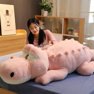 Big Size Crocodile Pillow Plush Alligator Stuffed Animal Toy Kids Gift Best Gift Shoppers