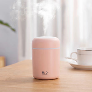 Portable Oil Diffuser Humidifier LED Color Changing (3 Colors) USB Powered