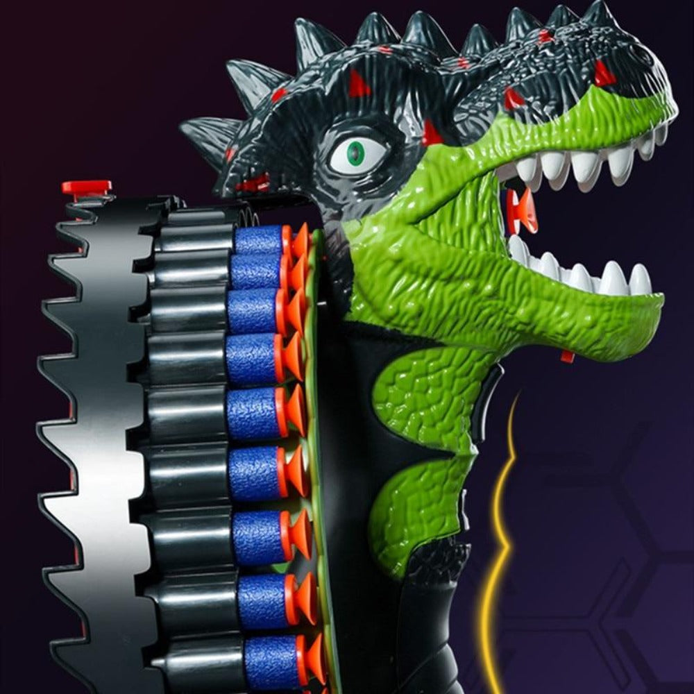 Dinosaur Foam Dart Gatling Launcher