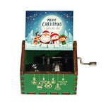 Limited Edition Merry Christmas - Engraved Music Boxes 17 Designs