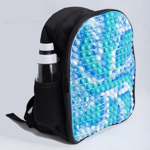 Push Bubble Back Pack Bag Pop Fidget Sensory Toy Stress Reliver (13 Designs) 16 Inch