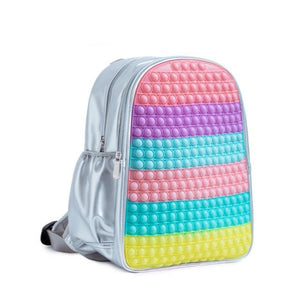 Push Bubble Back Pack Bag Pop Fidget Sensory Toy Stress Reliver (13 Designs) 16 Inch