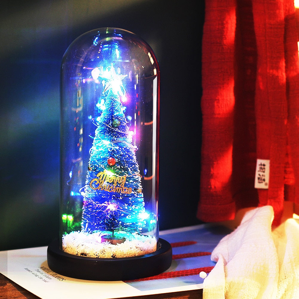 Enchanted Christmas Tree LED Glass Display (5 Designs) Limited Edition