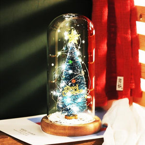 Enchanted Christmas Tree LED Glass Display (5 Designs) Limited Edition