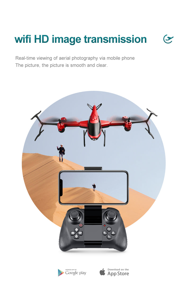 4D Remote Control Helicopters Mini Drone Quadcopter with Camera (2 Colors) Best Gift Shoppers Blue Red Father's Day Christmas Graduation day