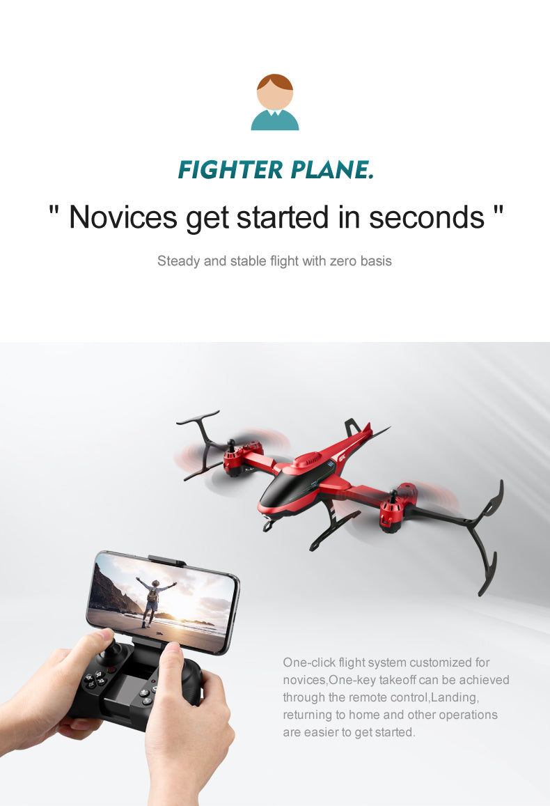 4D Remote Control Helicopters Mini Drone Quadcopter with Camera (2 Colors) Best Gift Shoppers Blue Red Father's Day Christmas Graduation day