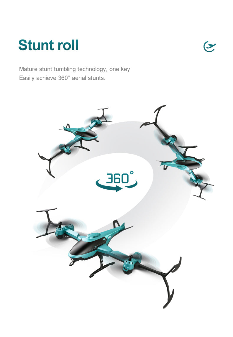 4D Remote Control Helicopters Mini Drone Quadcopter with Camera (2 Colors) Best Gift Shoppers Blue Red Father's Day Christmas Graduation day