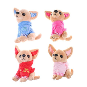 Chihuahua Dog Pillow Plush Stuffed Animal (4 Colors)