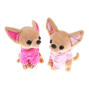 Chihuahua Dog Pillow Plush Stuffed Animal (4 Colors)