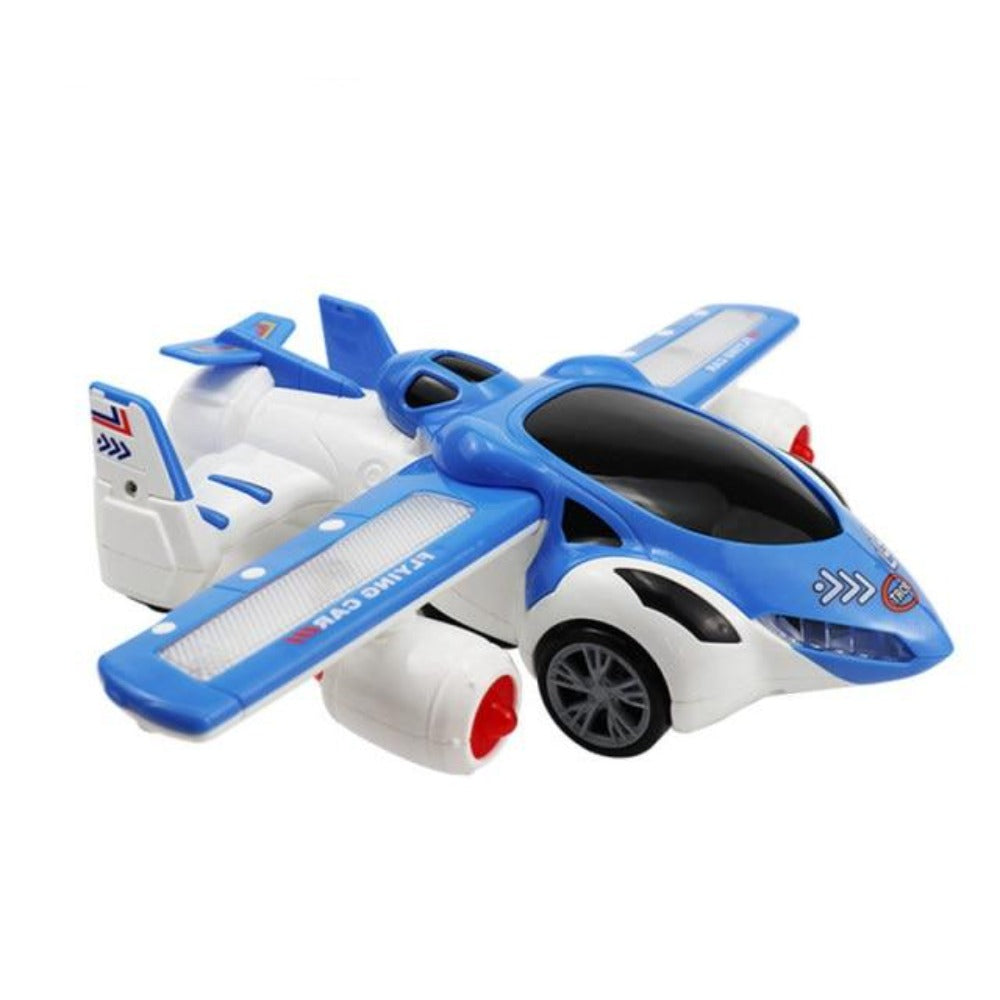 360 Spinning Transformation Police Vehicle (Car or Airplane)