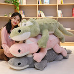 Big Size Crocodile Pillow Plush Alligator Stuffed Animal Toy Kids Gift Best Gift Shoppers