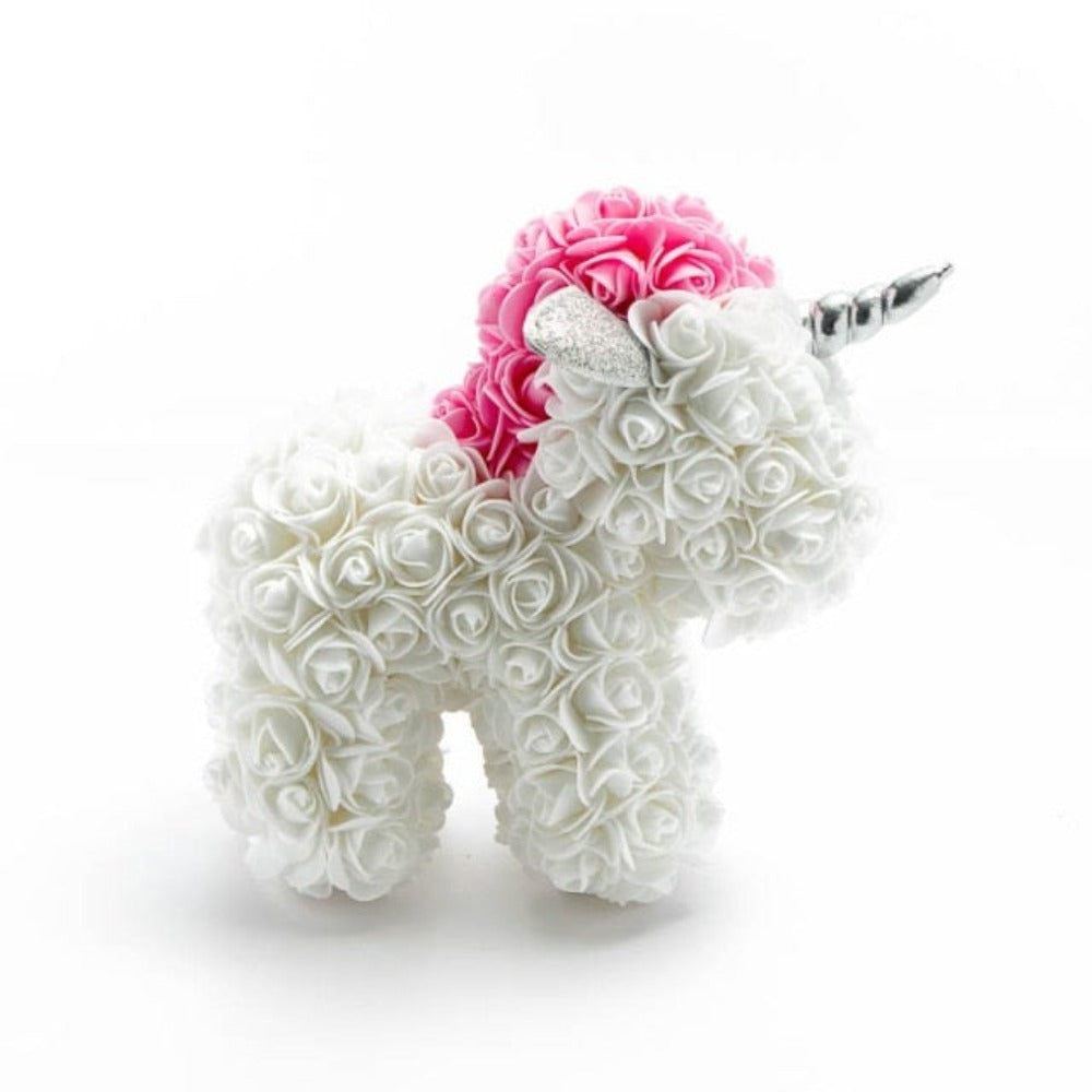 Mini Unicorn Rose Bear 23cm (11 Colors)