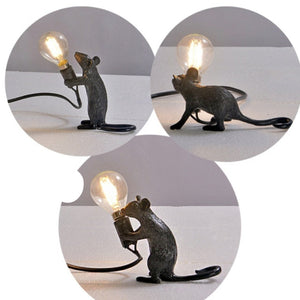 Nordic Curious Mouse Lamp (12 Styles) 3 Colors