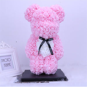 Limited Edition 2023 Enchanted Forever Rose Heart Bear 20CM-35CM (4 Colors) NO BOX