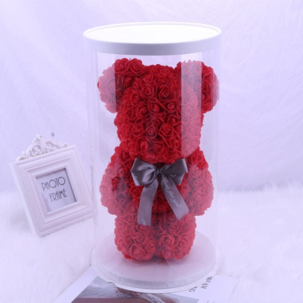 Limited Edition 2023 Enchanted Forever Rose Heart Bear 20CM-35CM (4 Colors) NO BOX