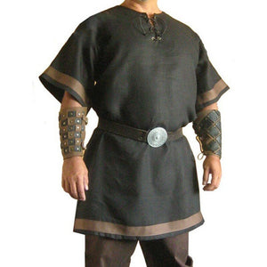 Viking Renaissance Knight Tunic Short Sleeve (4 Colors) S - 5XL