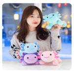 Axolotl Pillow Plush Stuffed Animal (7 Colors) 2 Styles 25-35cm