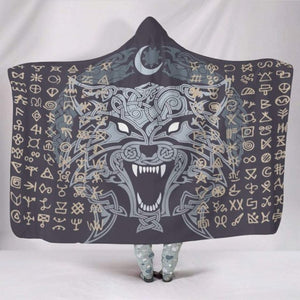 Viking Hooded Throw Blanket (10 Designs) 3 Sizes