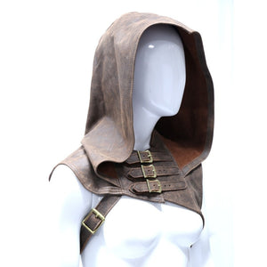 Renaissance Medieval Riding Hood Shawl Pirate Hat Viking Knight Warrior (4 Colors)