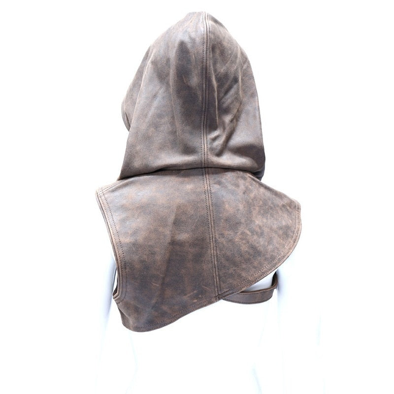 Renaissance Medieval Riding Hood Shawl Pirate Hat Viking Knight Warrior (4 Colors)