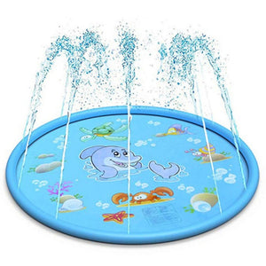 Sprinkler & Splash Play Mat Water Spray Fountain (8 Colors) 100-170cm Dolphin fountain