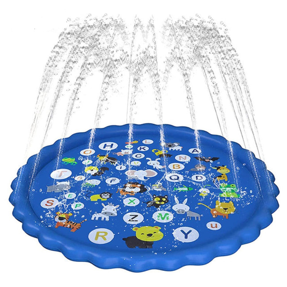 Sprinkler & Splash Play Mat Water Spray Fountain (8 Colors) 100-170cm ABC'S