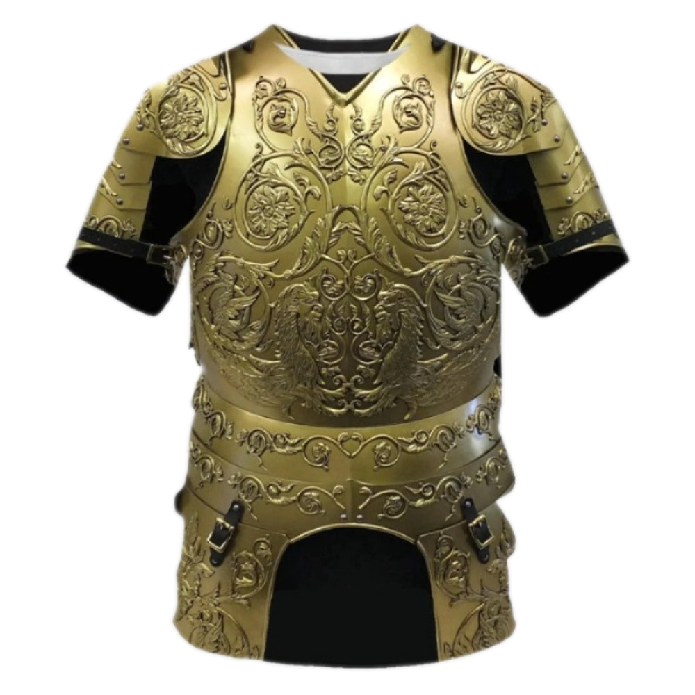 3D Printed Knight Medieval Armor Shirt (3 Styles) XS- 5XL