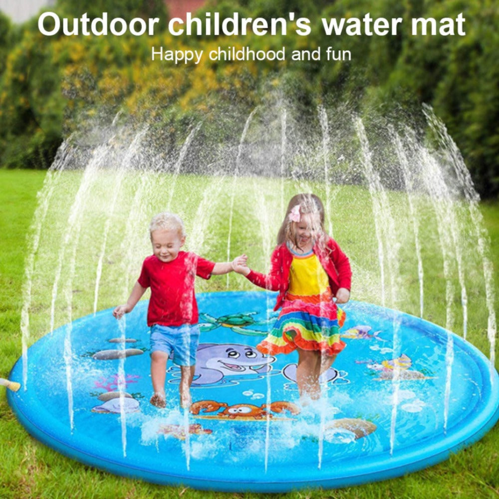 Inflatable Water Fountain Play Mat (8 Designs) 100-170cm