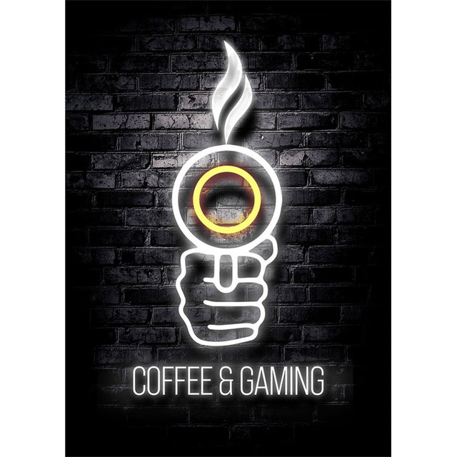 Gaming Wall Art Neon Poster (12 Design) 30-101 CM NO FRAME