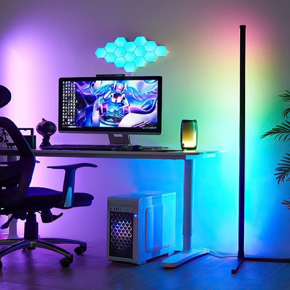 LED Standing Floor Lamp RGB Corner Lights (3 Options)