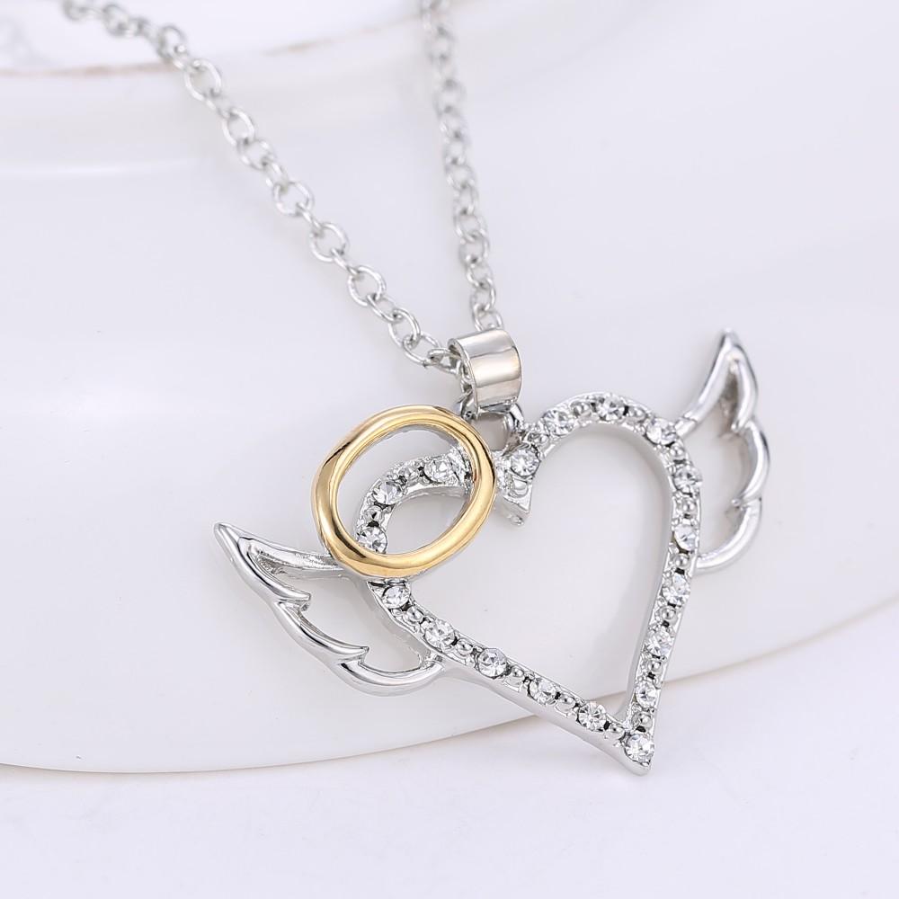 Nice Angel Heart Necklace
