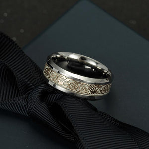 Dragon Ring Luminous Glow In The Dark Necklace