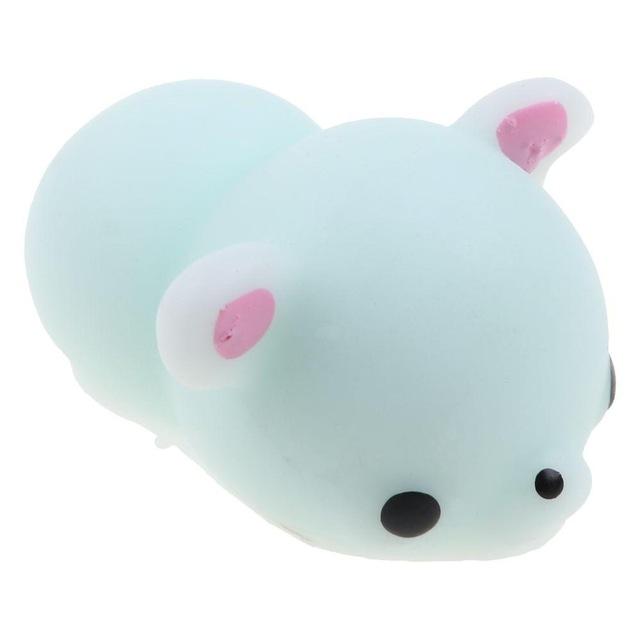 Kawaii Mochi Animal Squishies (21 Designs)