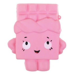 Kawaii Strawberry or Chocolate Bar Squishy