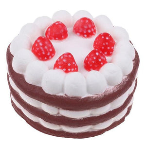 Jumbo Strawberry Cake Squishy (4 Colors)