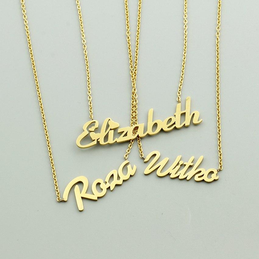 Custom Laser Cut Name Necklace (Variant 1)