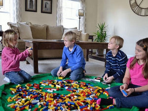 XL Giant Play Mat Storage Bag for Building Blocks Display (3 Colors)