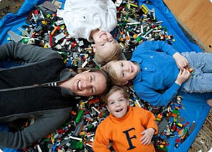 XL Giant Play Mat Storage Bag for Building Blocks Display (3 Colors)