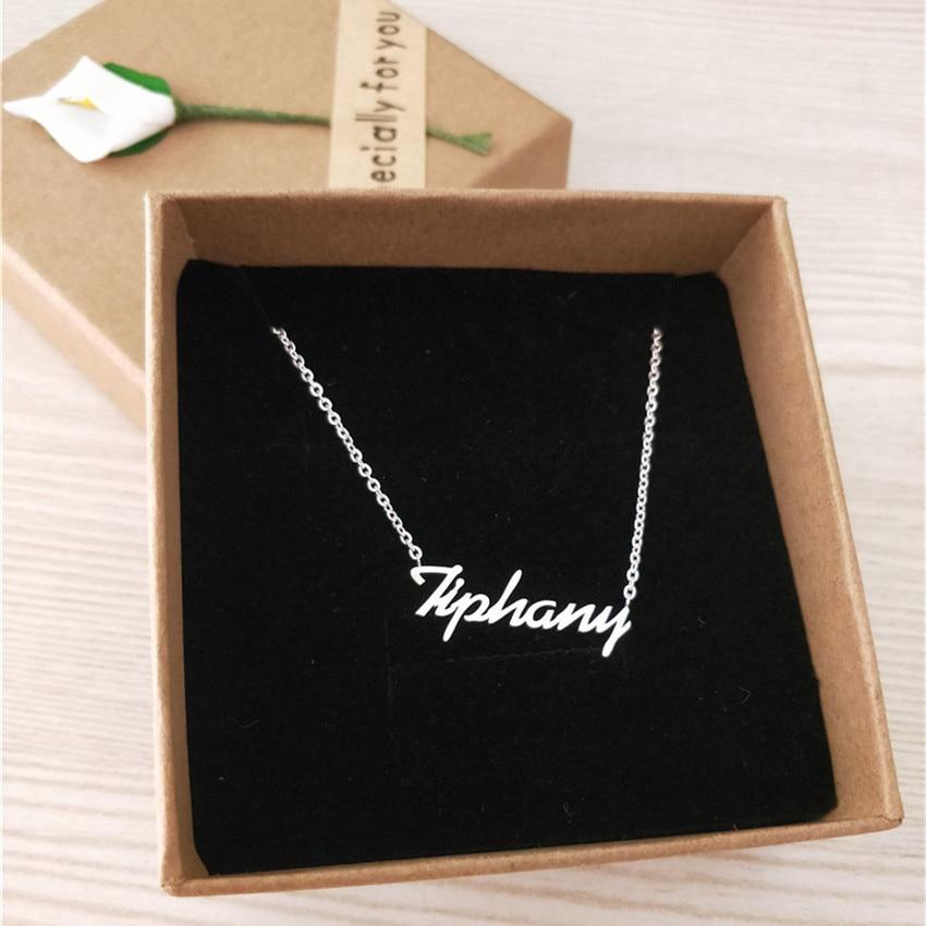 Custom Laser Cut Name Necklace (Variant 1)