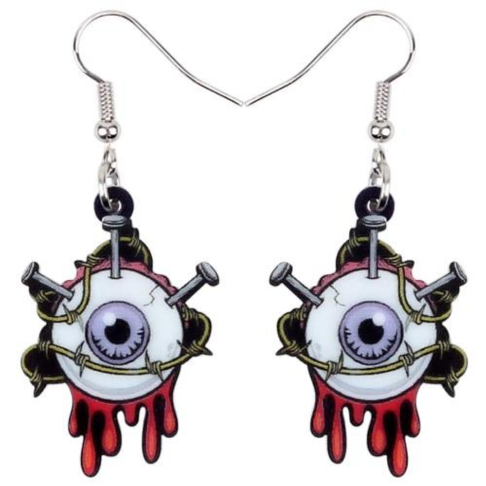 Tortured Eye Ball Earrings